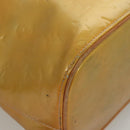 LOUIS VUITTON Monogram Vernis Houston Hand Bag Gris M91053 LV Auth ti2981-15