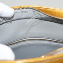 LOUIS VUITTON Monogram Vernis Houston Hand Bag Gris M91053 LV Auth ti2981-18