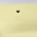 LOUIS VUITTON Monogram Vernis Kenmare Pouch Yellow M91060 LV Auth ti2982-18