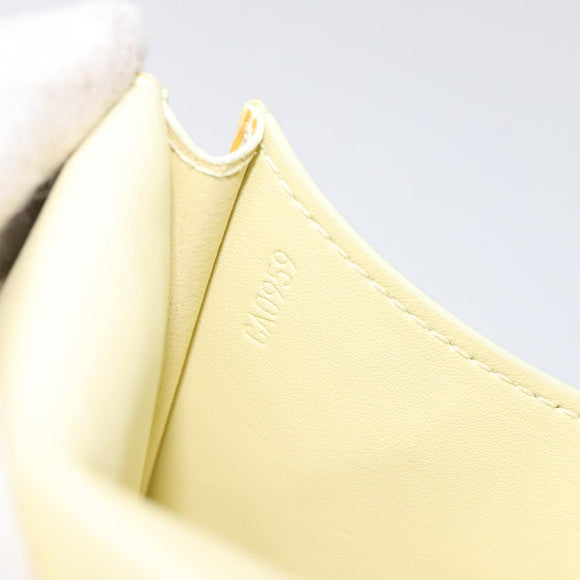 LOUIS VUITTON Monogram Vernis Kenmare Pouch Yellow M91060 LV Auth ti2982