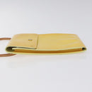 LOUIS VUITTON Monogram Vernis Kenmare Pouch Yellow M91060 LV Auth ti2982-4