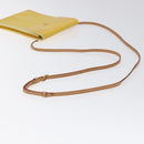 LOUIS VUITTON Monogram Vernis Kenmare Pouch Yellow M91060 LV Auth ti2982-7