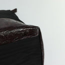 PRADA Hand Bag Nylon Black Gold Auth ti2990-16