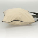 PRADA Sports Tote Bag Nylon Beige Silver Auth ti2991-3