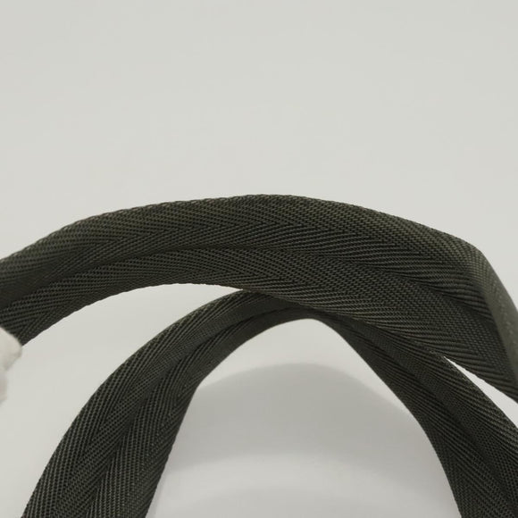 PRADA Sports Tote Bag Nylon Beige Silver Auth ti2991