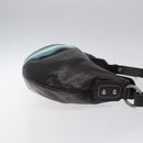 BALLY Shoulder Bag Leather Dark Brown Auth ti2993-3