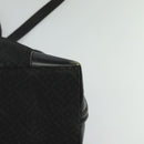 BALLY Hand Bag Nylon 2way Black Silver Auth ti2995-16