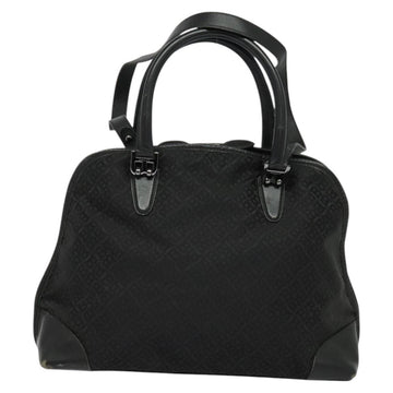BALLY Hand Bag Nylon 2way Black Silver Auth ti2995 - 0