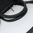 BALLY Hand Bag Nylon 2way Black Silver Auth ti2995-7