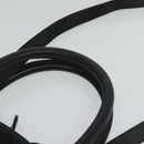 BALLY Hand Bag Nylon 2way Black Silver Auth ti2995-8