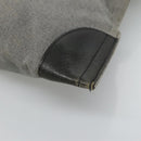 BURBERRY Blue Label Tote Bag Canvas Gray Auth ti2997-9