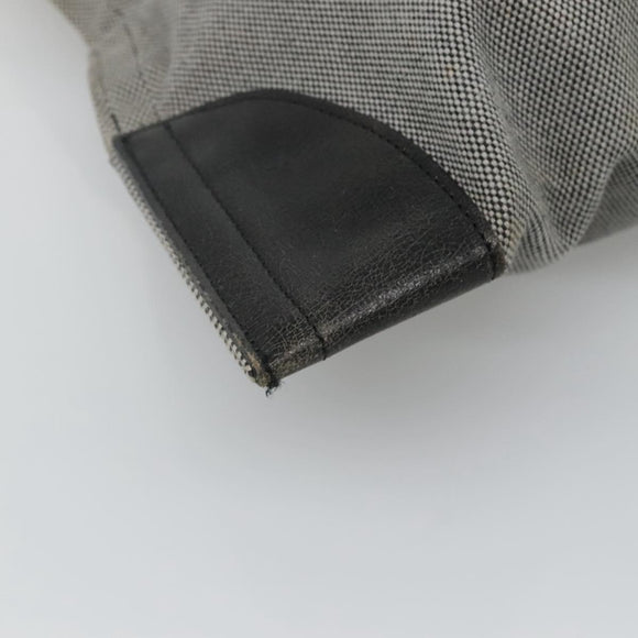 BURBERRY Blue Label Tote Bag Canvas Gray Auth ti2997
