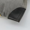 BURBERRY Blue Label Tote Bag Canvas Gray Auth ti2997-15