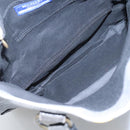 BURBERRY Blue Label Tote Bag Canvas Gray Auth ti2997-11