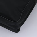 BURBERRY Business Bag Nylon Black Silver Auth ti2998-14