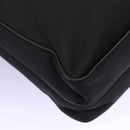 BURBERRY Business Bag Nylon Black Silver Auth ti2998-15