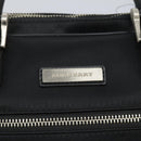 BURBERRY Business Bag Nylon Black Silver Auth ti2998-17