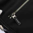 BURBERRY Business Bag Nylon Black Silver Auth ti2998-18