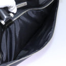 BURBERRY Business Bag Nylon Black Silver Auth ti2998-19