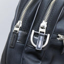 BURBERRY Business Bag Nylon Black Silver Auth ti2998-10