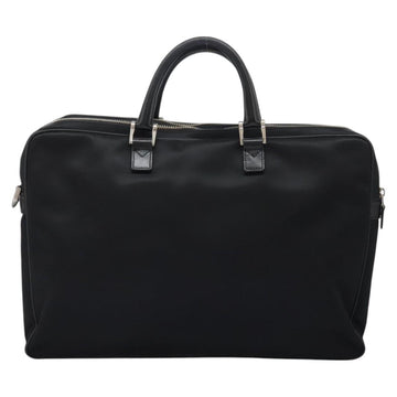 BURBERRY Business Bag Nylon Black Silver Auth ti2998 - 0
