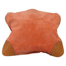 BURBERRY Shoulder Bag Suede Leather Orange Auth ti3004-13