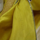 FENDI Hand Bag Canvas White Silver Auth ti3016-12