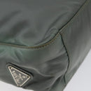 PRADA Tote Bag Nylon Green Auth ti3020-15