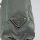 PRADA Tote Bag Nylon Green Auth ti3020-18