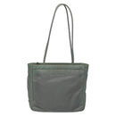 PRADA Tote Bag Nylon Green Auth ti3020-13