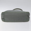 PRADA Tote Bag Nylon Green Auth ti3020-5