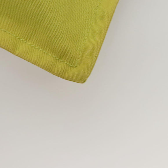 HERMES Bora Bora Pouch Canvas 2 Set Pink Yellow Auth ti3022