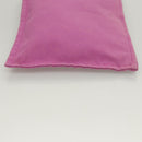 HERMES Bora Bora Pouch Canvas 2 Set Pink Yellow Auth ti3022-4