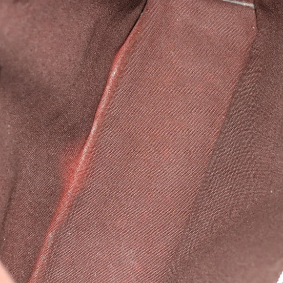 HERMES Hand Bag Canvas 3Set Red Navy Auth ti3026