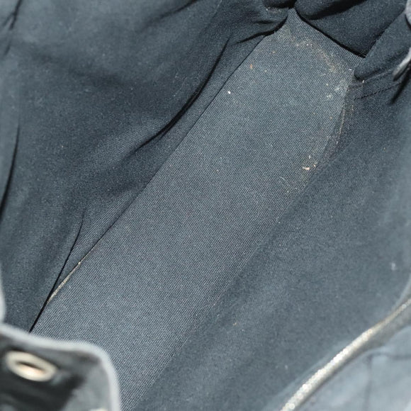 HERMES Hand Bag Canvas 3Set Red Navy Auth ti3026