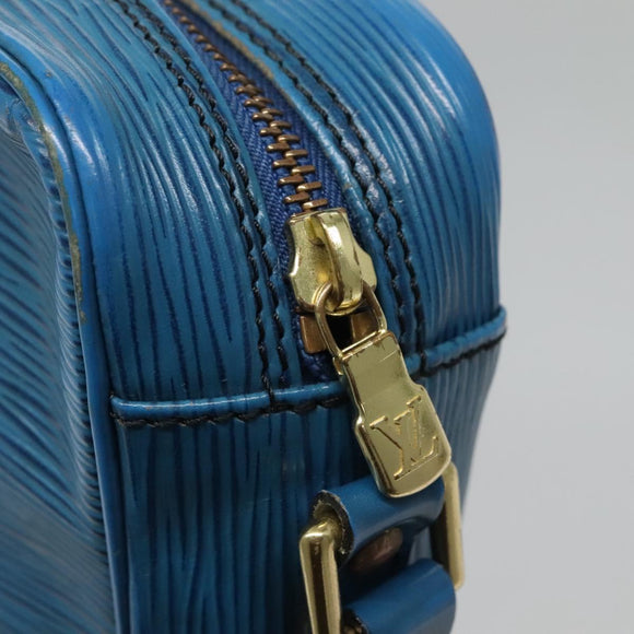 LOUIS VUITTON Epi Trocadero 23 Shoulder Bag Blue M52305 LV Auth ti3029