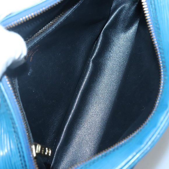 LOUIS VUITTON Epi Trocadero 23 Shoulder Bag Blue M52305 LV Auth ti3029