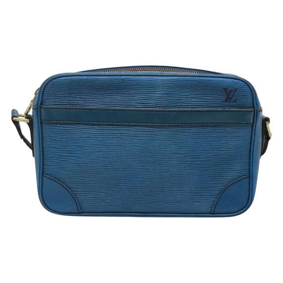 LOUIS VUITTON Epi Trocadero 23 Shoulder Bag Blue M52305 LV Auth ti3029