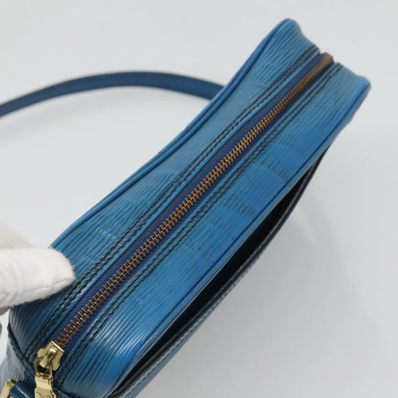 LOUIS VUITTON Epi Trocadero 23 Shoulder Bag Blue M52305 LV Auth ti3029