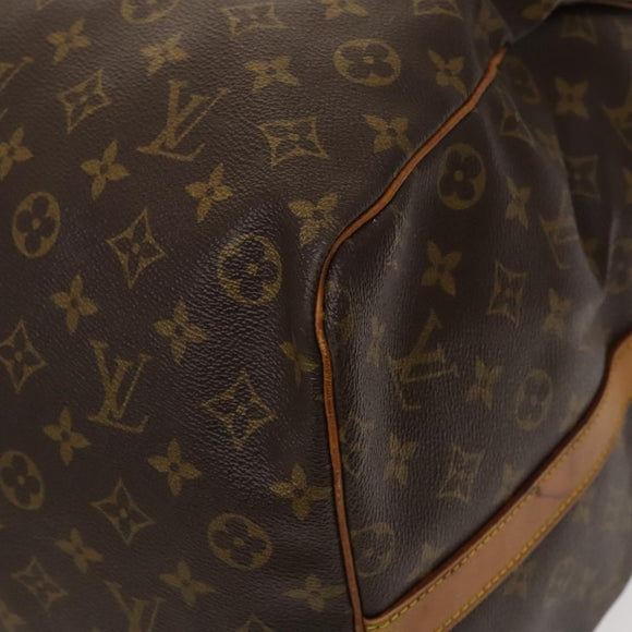 LOUIS VUITTON Monogram Keepall Bandouliere 60 Boston Bag M41412 LV Auth ti3031