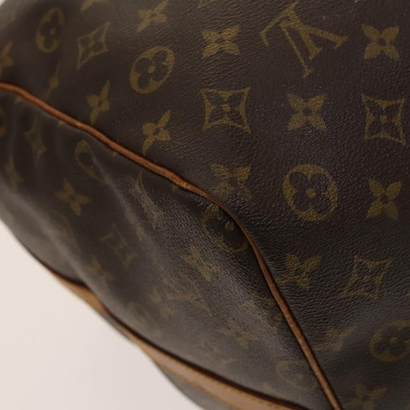 LOUIS VUITTON Monogram Keepall Bandouliere 60 Boston Bag M41412 LV Auth ti3031