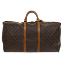 LOUIS VUITTON Monogram Keepall Bandouliere 60 Boston Bag M41412 LV Auth ti3031-2