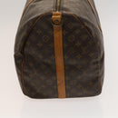 LOUIS VUITTON Monogram Keepall Bandouliere 60 Boston Bag M41412 LV Auth ti3031-3