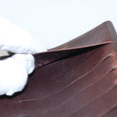 LOUIS VUITTON Taiga Agenda MM Day Planner Cover Acajou R20416 LV Auth ti3036-21