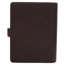 LOUIS VUITTON Taiga Agenda MM Day Planner Cover Acajou R20416 LV Auth ti3036-2