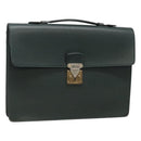 LOUIS VUITTON Taiga Serviette Kourad Business Bag Epicea M30074 LV Auth ti3037-1