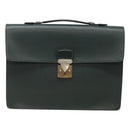 LOUIS VUITTON Taiga Serviette Kourad Business Bag Epicea M30074 LV Auth ti3037-13