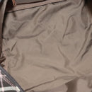 BURBERRY Nova Check Blue Label Hand Bag Nylon Pink Silver Auth ti3041-12