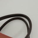 BURBERRY Nova Check Blue Label Hand Bag Nylon Pink Silver Auth ti3041-8