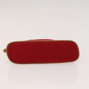 HERMES Bolide Pouch Canvas 6Set Orange Brown Red Auth ti3047-11